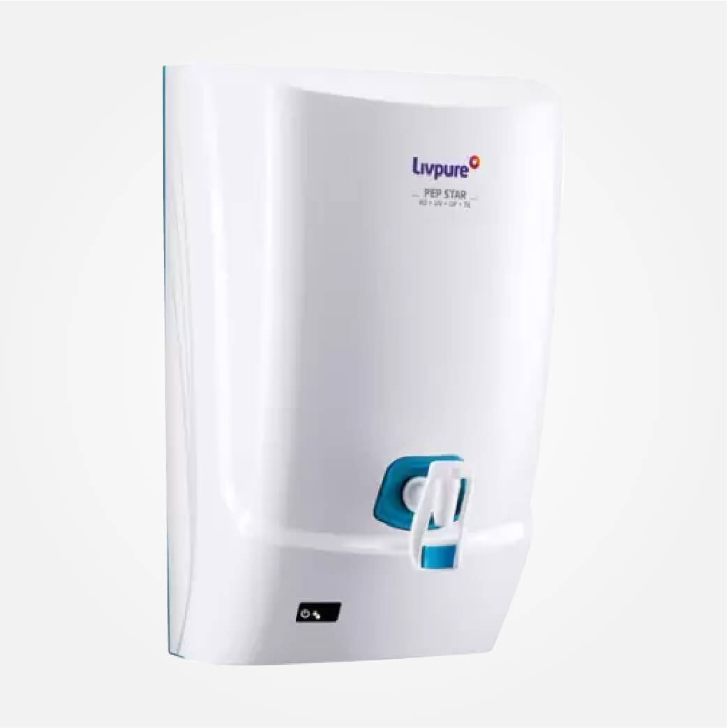 Livpure Pep Star RO+UV+UF+Taste Enhancer Water Purifier