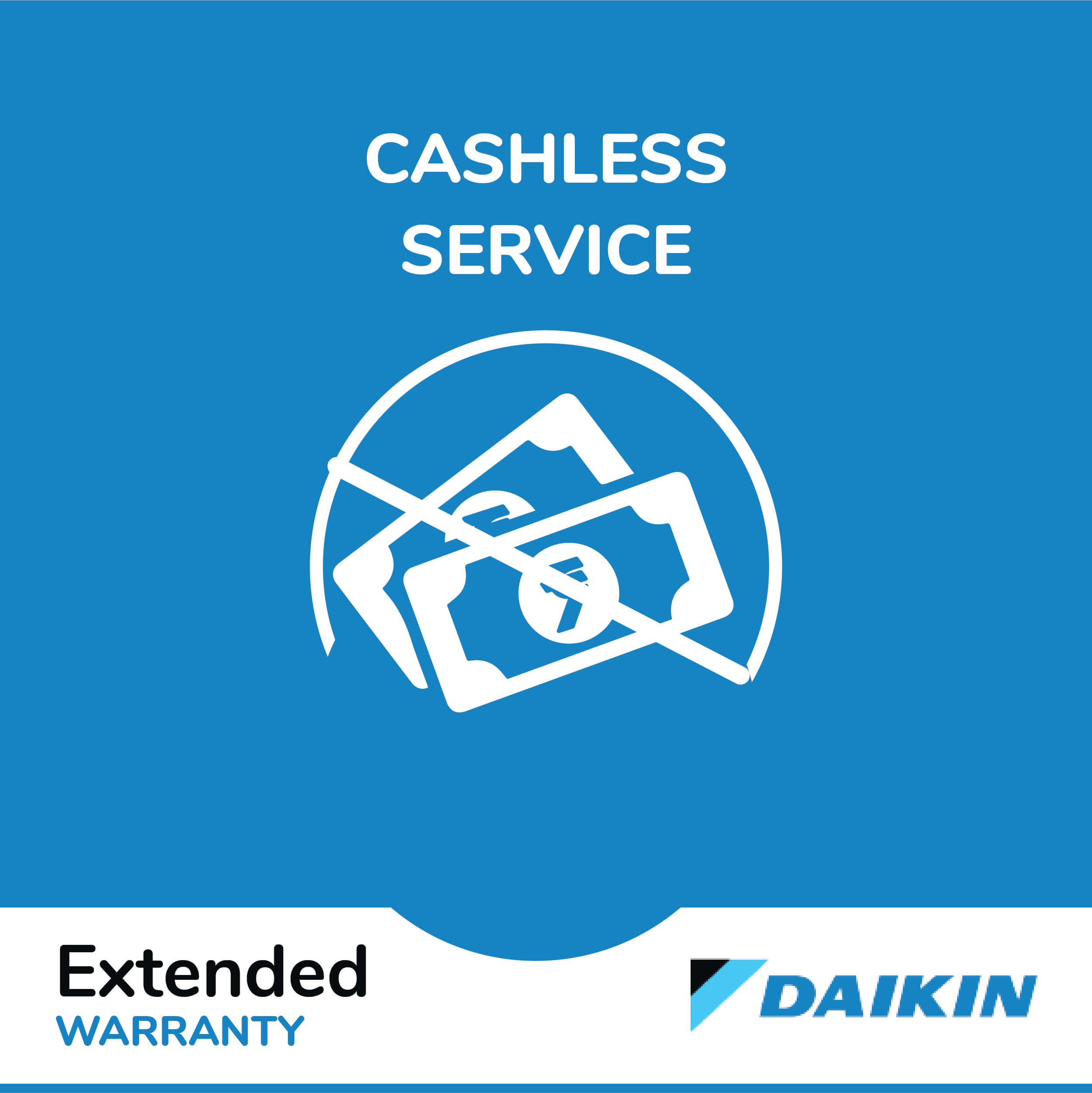 Daikin Non-Comprehensive Warranty - Non Inverter Heat Pump