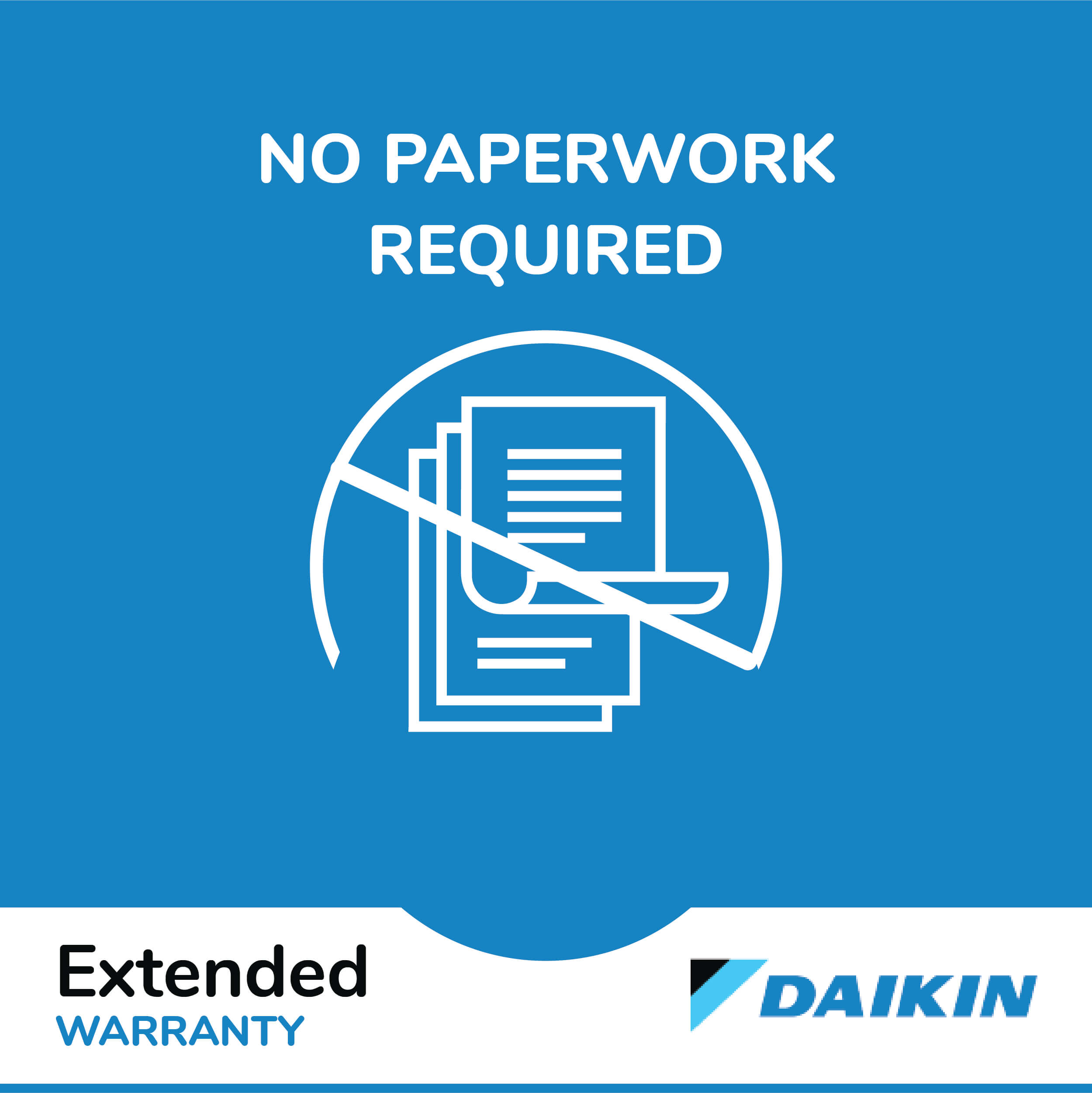 Daikin Comprehensive Warranty - Non Inverter Heat Pump
