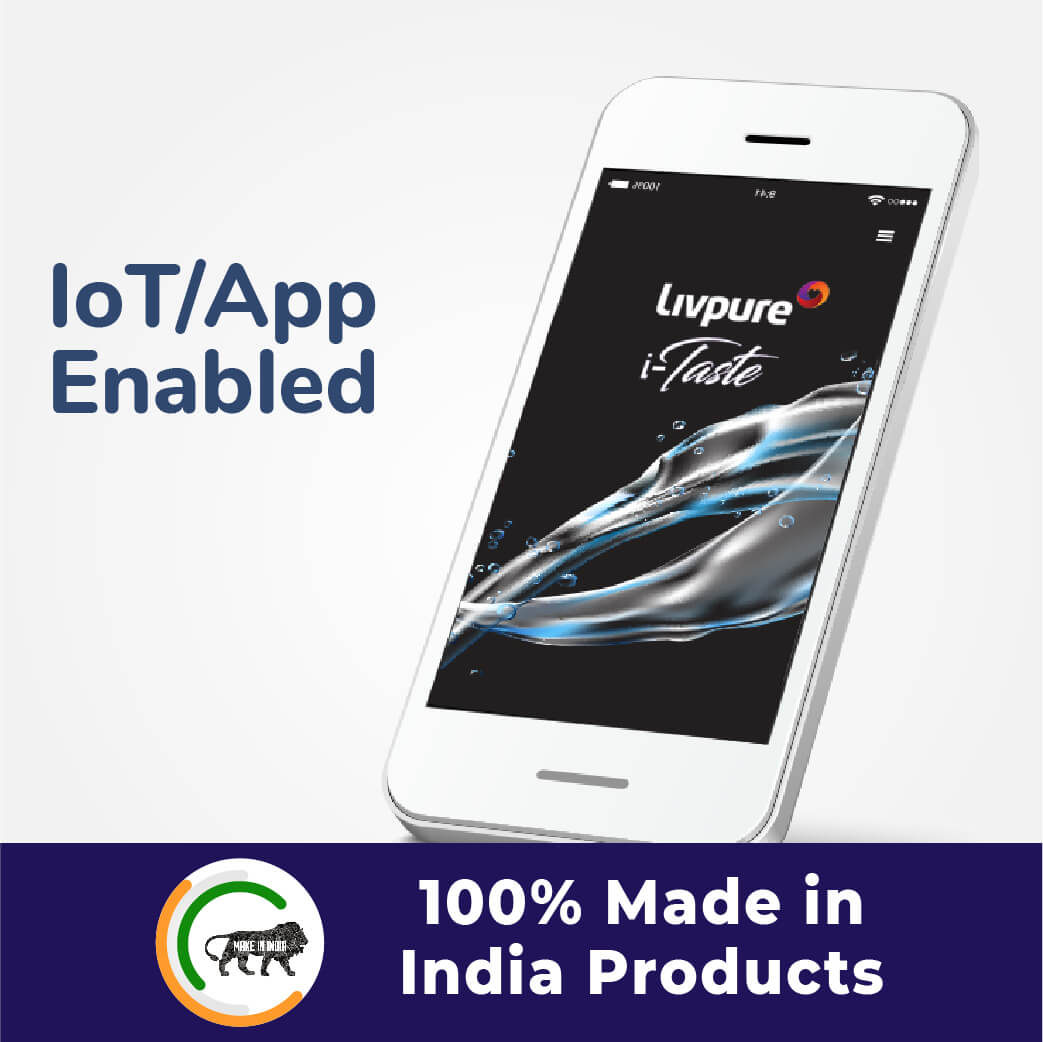 Livpure I -TASTE IoT Enabled Smart Water Purifier - 6.8 L