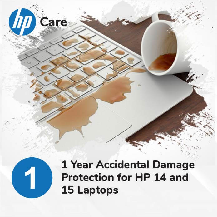 HP 1 Year Accidental Protection for HP 14 15 and Chromebook Laptops