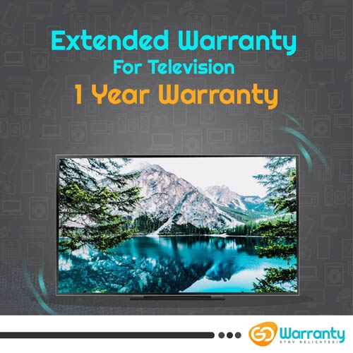 GoWarranty One Year Plan (Device Price Range 1 - 20000) for Television 