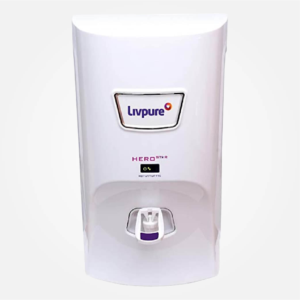 Livpure Hero 7 L RO Water Purifier (White)