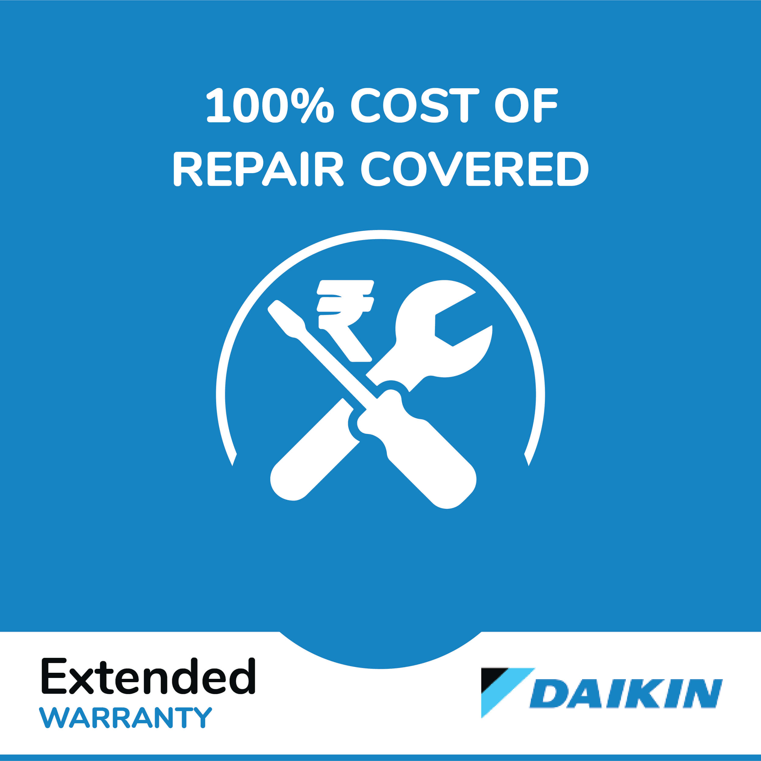 Daikin Non-Comprehensive Warranty - Non Inverter Heat Pump