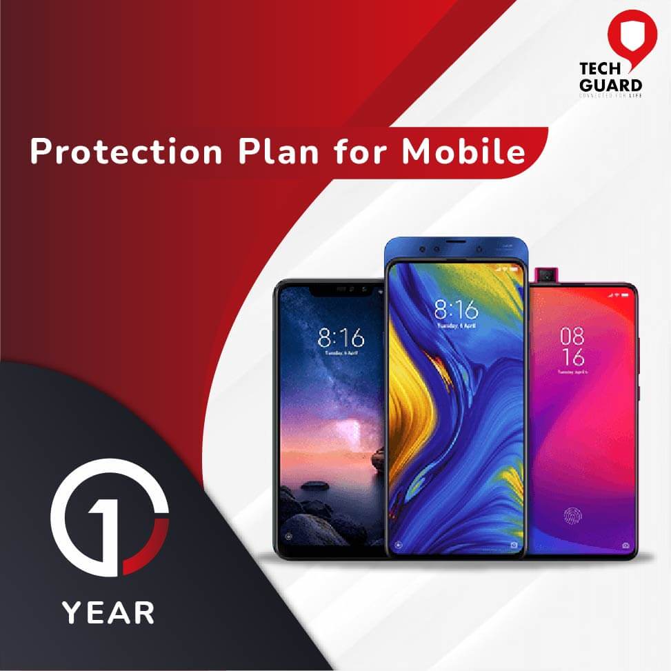 TechGuard One Year Plan (Device Price Range 0 - 5000) for Mobile