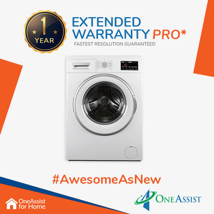 OneAssist One Year Plan (Device Price Range 100001 - 150000) for Washing Machine