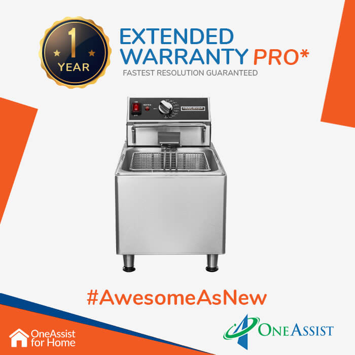 OneAssist One Year Plan (Device Price Range 10001 - 20000) for Fryer