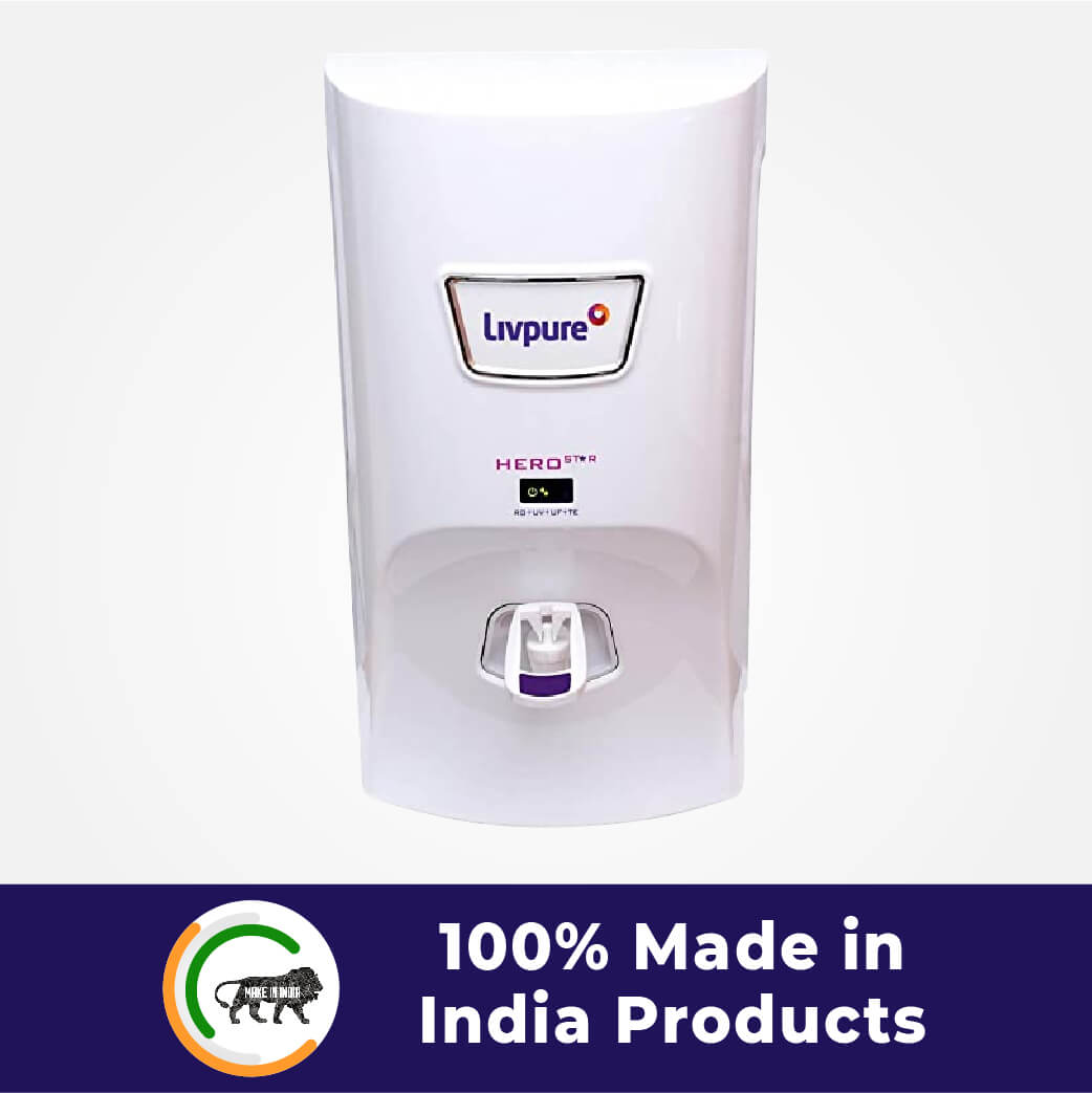 Livpure hero star 7 L RO Water Purifier (White)